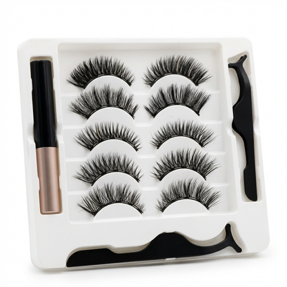 5 Pairs Magnetic Lash Set